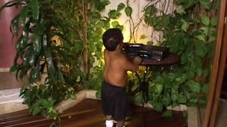 Dwarf Sex with Liliput and Busy hispanic hot