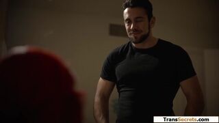 My big tits latina shemale stepmom Foxxy deserves a real man