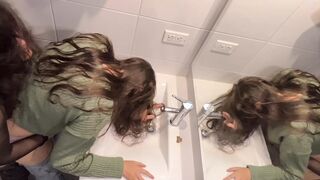 Sex in the bathroom at a family party