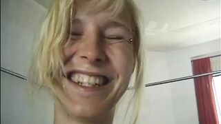 I film my uncle and the blonde Ilona one of his naughty