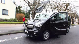Driver has sex with two different milfs