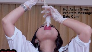 122 Hot Asian Gives Prostate Massage Eats Cum