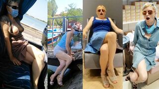 Public crossed legs orgasm compilation (20 crossed legs orgasm in public places)