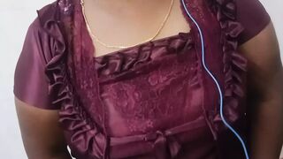 Tamil girl hot fucking home pussy hard fucking night dress big boobs pressing cum shot pussy